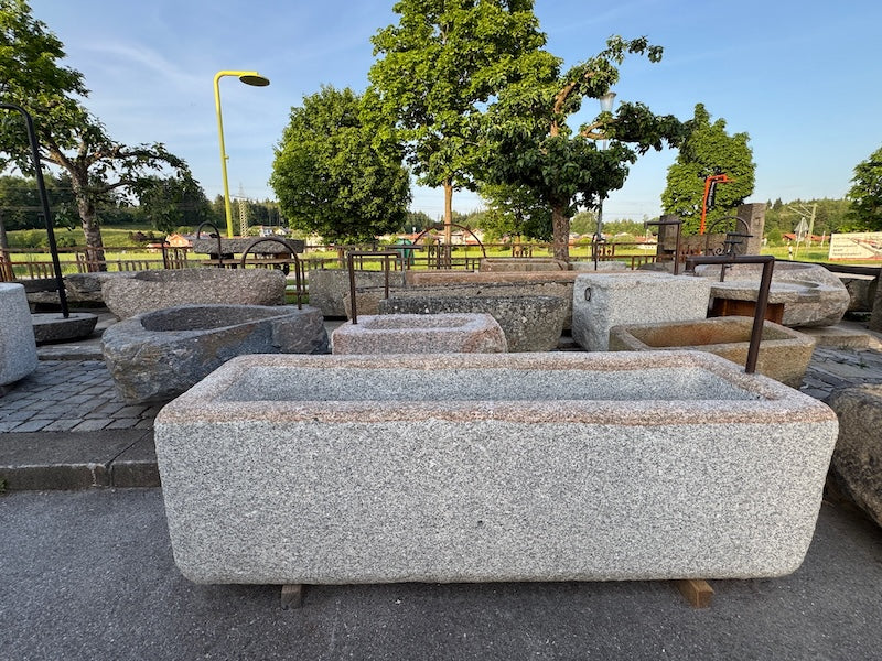 Granitbrunnen groß rechteckig