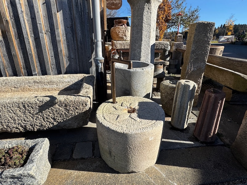 Wasserstelle im Garten