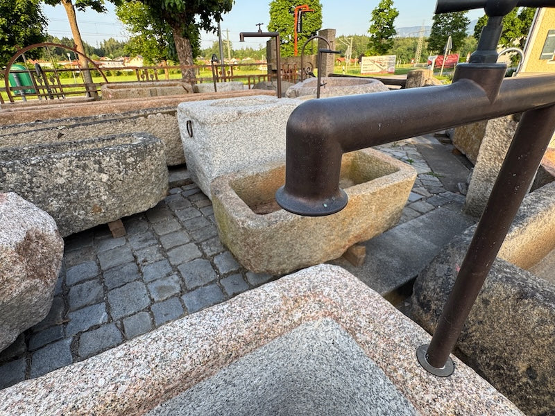 Granitbrunnen groß rechteckig