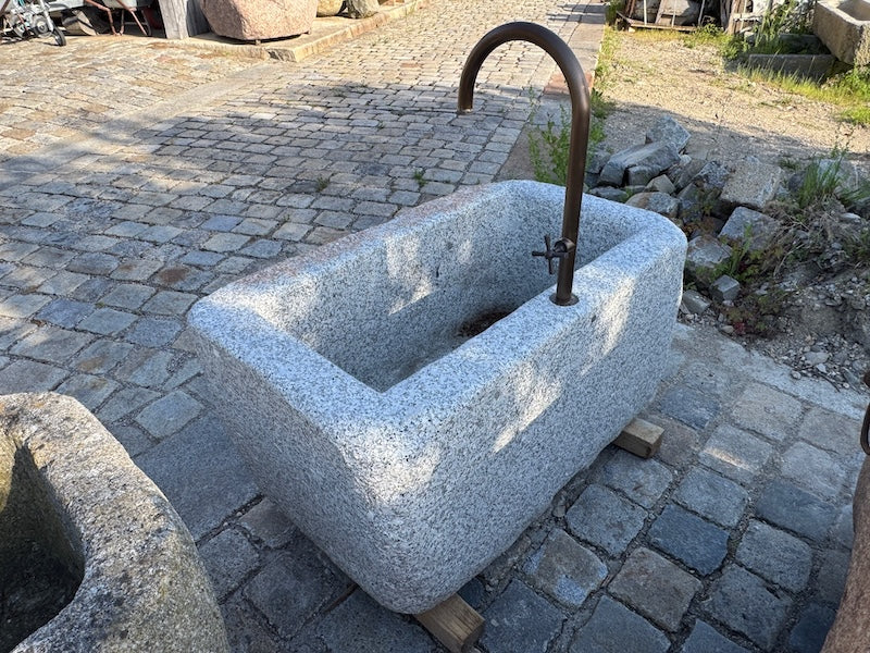 Gartenbrunnen Granit rechteckig