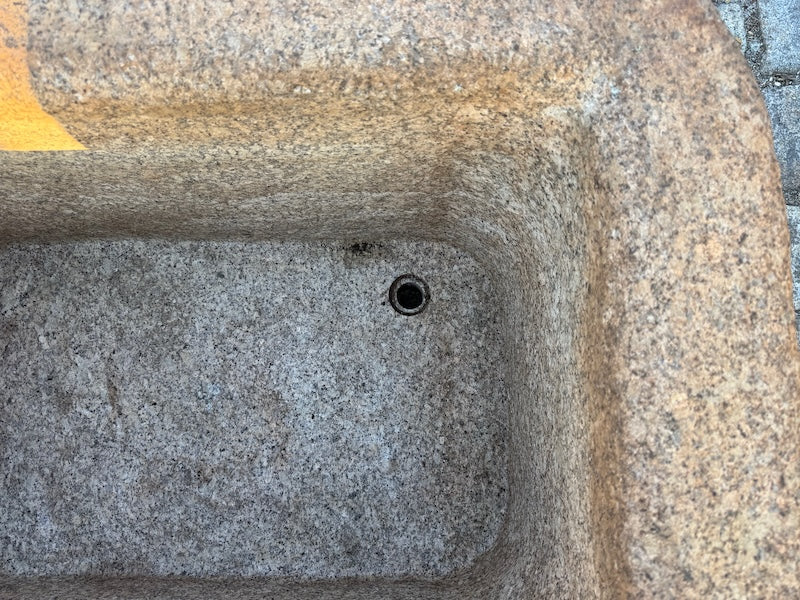 Brunnen für den Garten Draufsicht