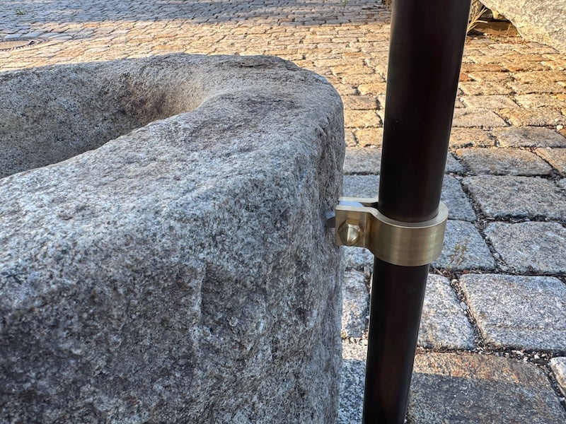 Steinbrunnen rund