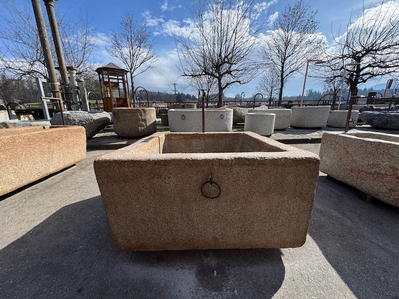 Granitbrunnen Allgäu Draufsich