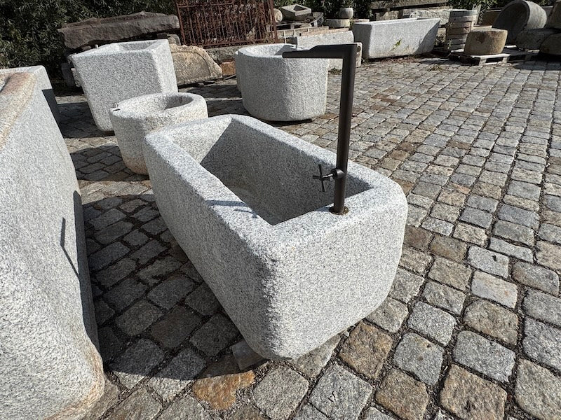 Gartenbrunnen Granit rechteckig
