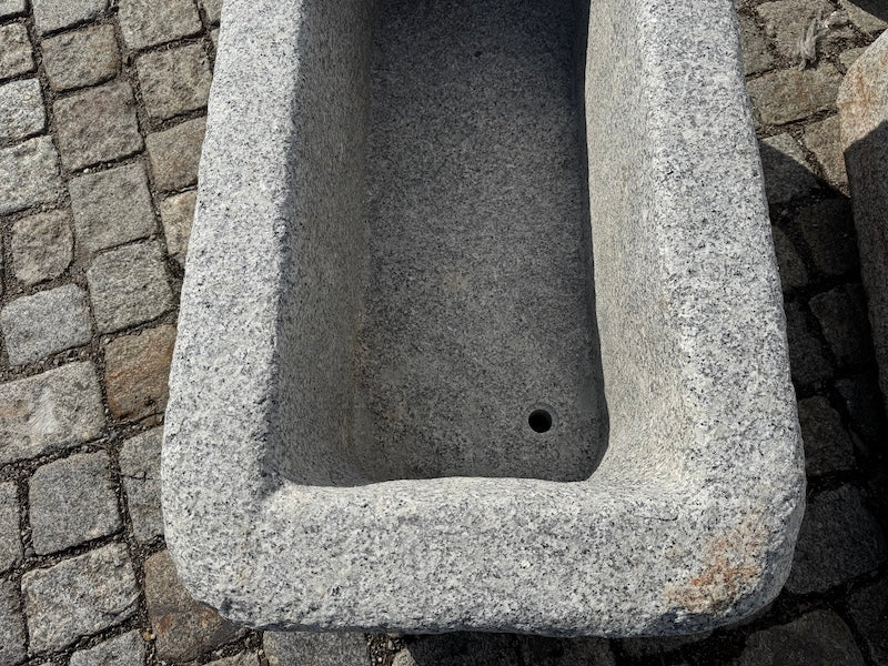 Gartenbrunnen Granit Draufsicht