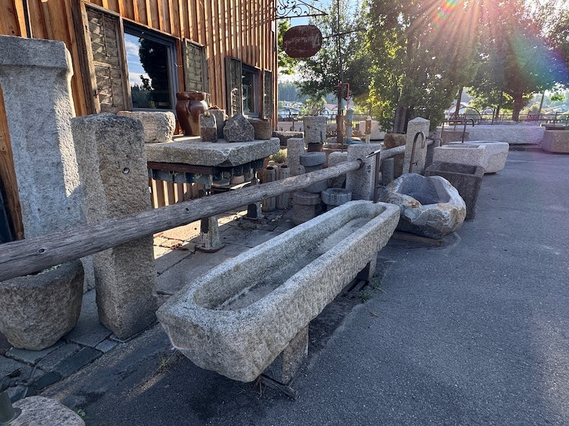 Granittrog Viehwirtschaft