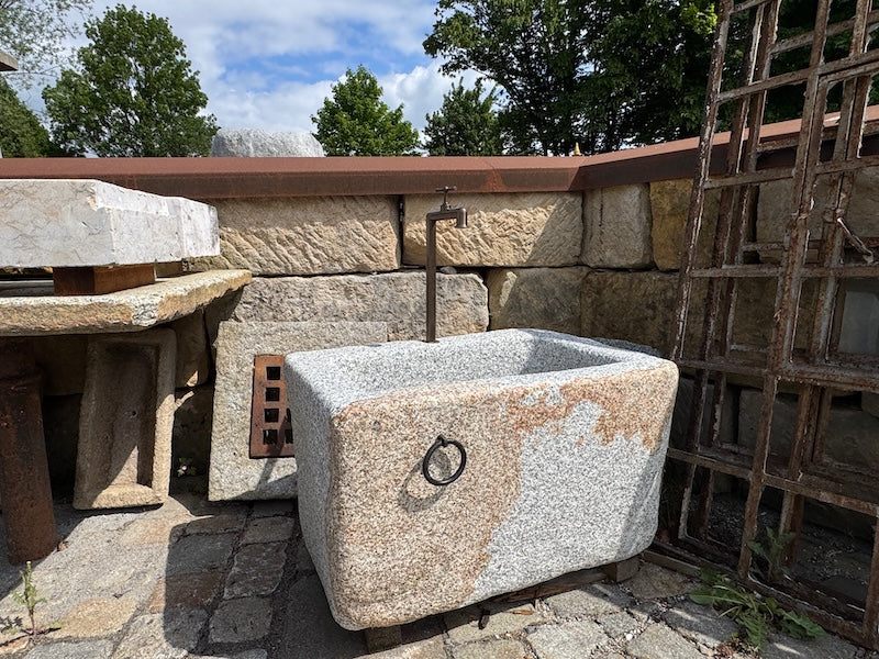 Gartenbrunnen Granit rechteckig kaufen