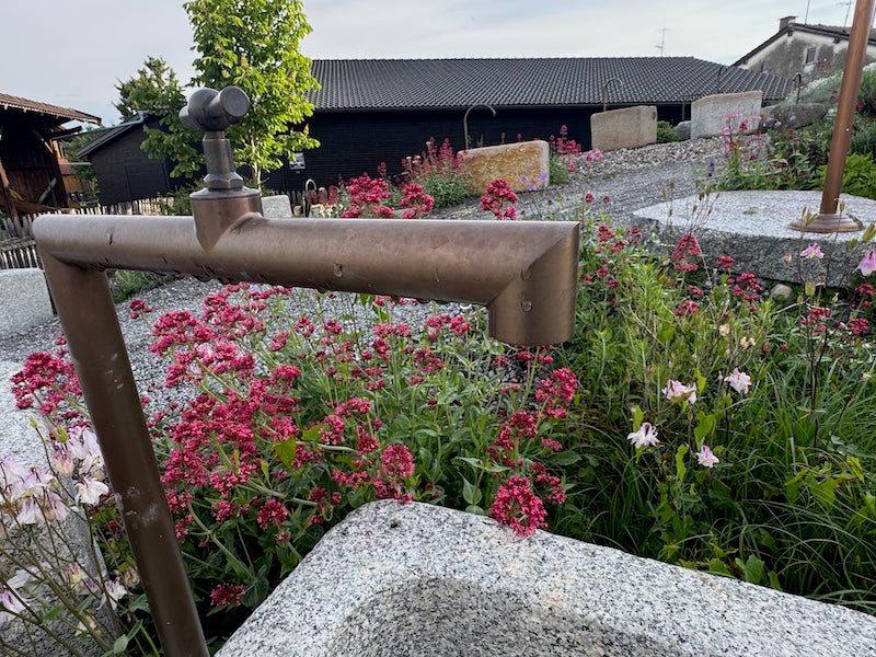 Natursteinbrunnen Granit