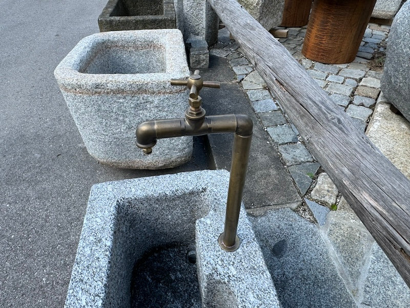 Gartenbrunnen modern 1 Zoll Auslauf