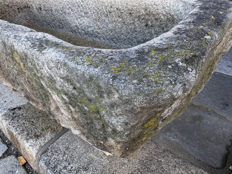 Granit Steintrog Oberfläche