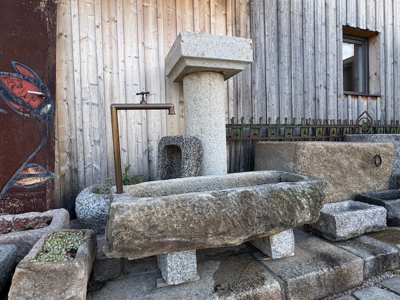 Granit Steintrog alt