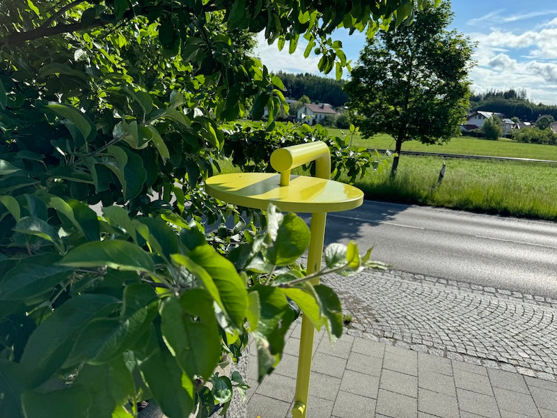 Gartendusche mit Warmwasser