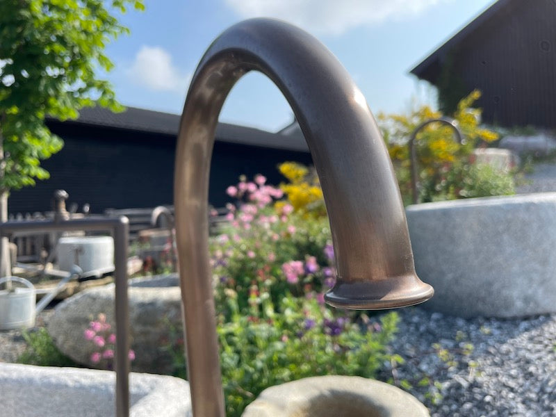 Natursteinbrunnen rechteckig