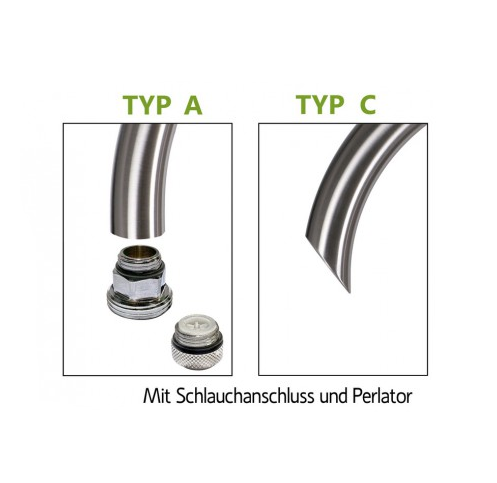 Wasserhahn Brunnen Edelstahl