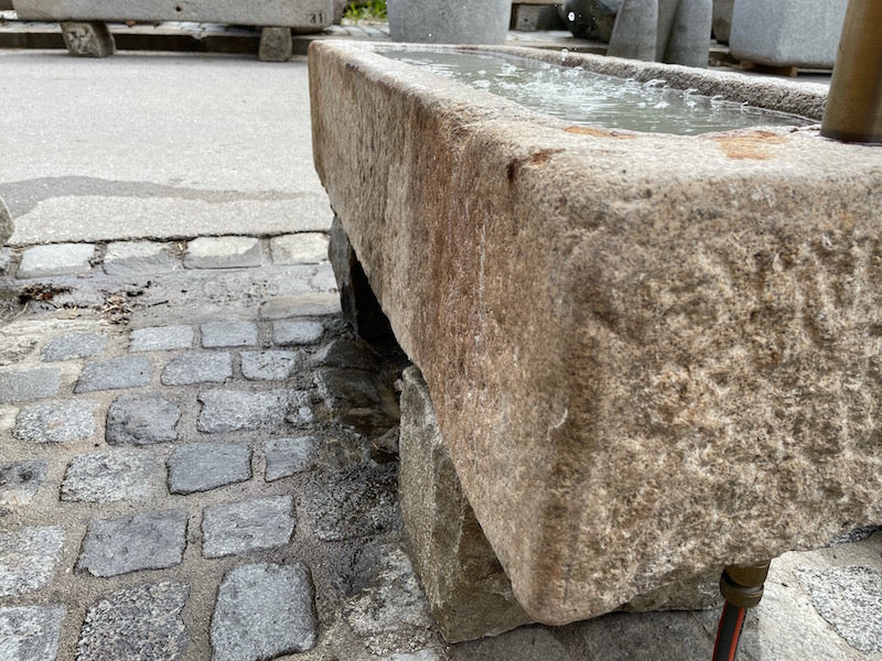 Wasserbrunnen Garten Oberfläche