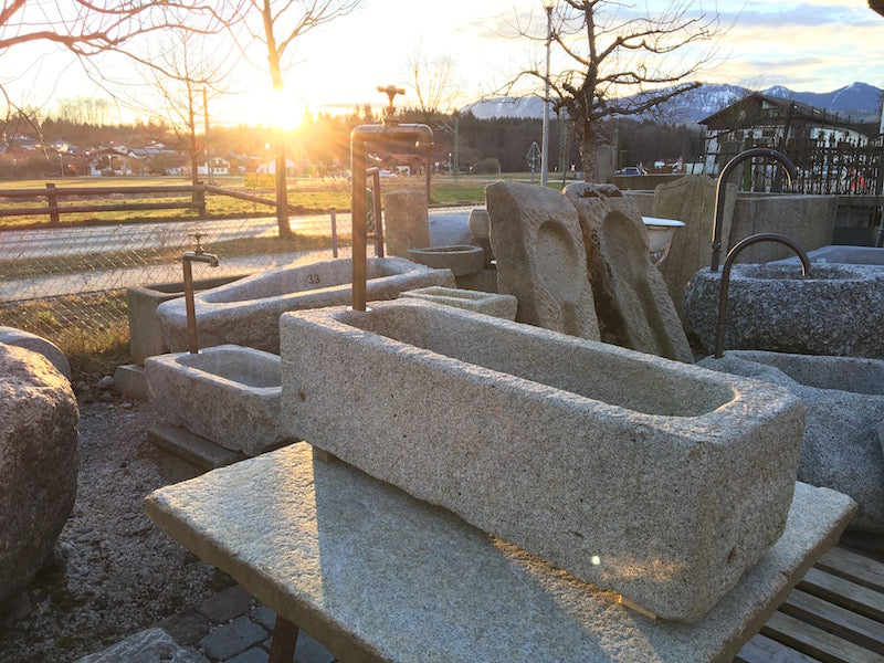 Wasserhahn für Brunnentröge