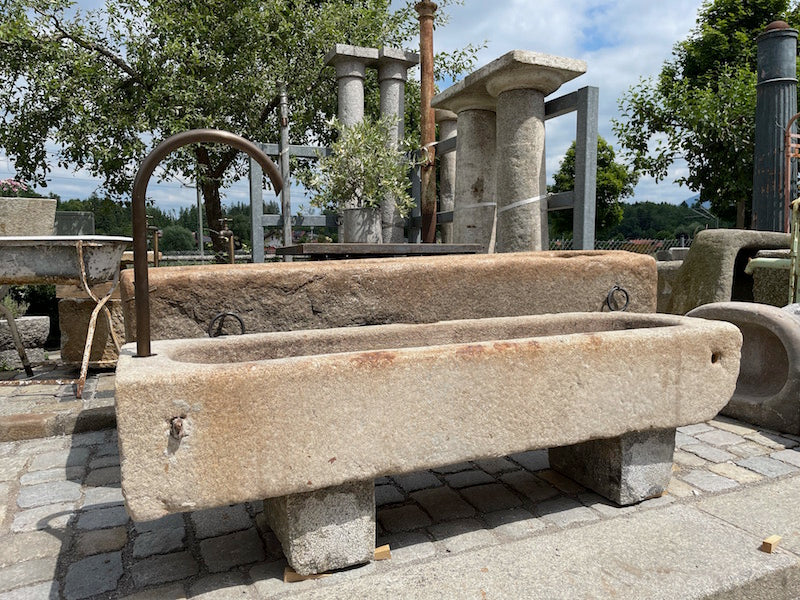 Brunnentrog Naturstein Granit