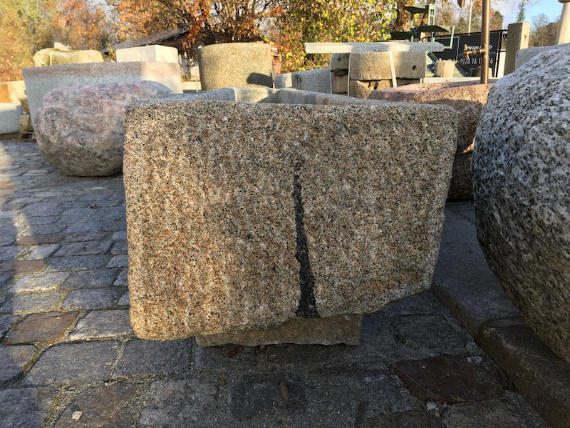 Alter Brunnentrog Detail Oberfläche