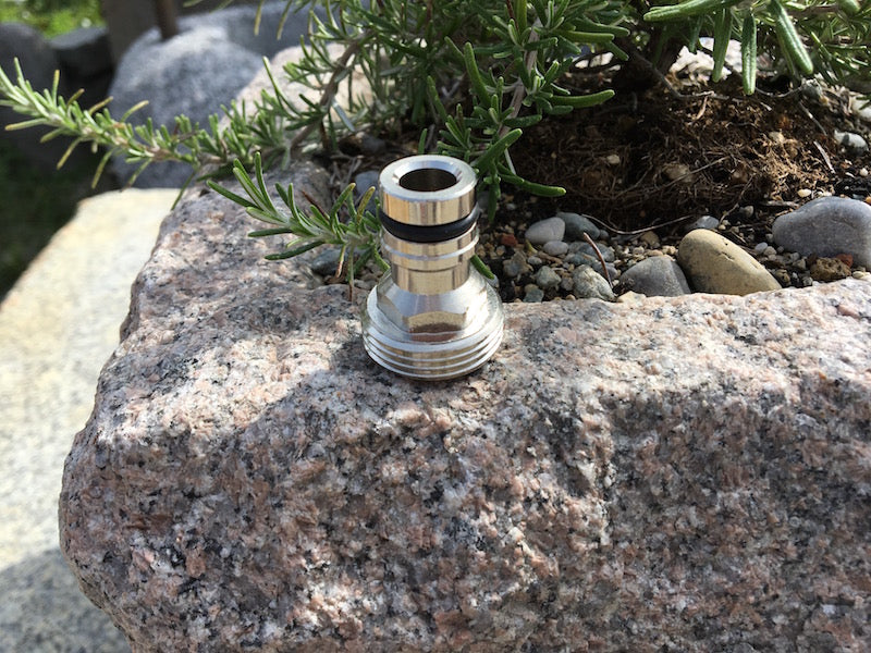 Edelstahladapter mit Außengewinde für 3/4 Zoll