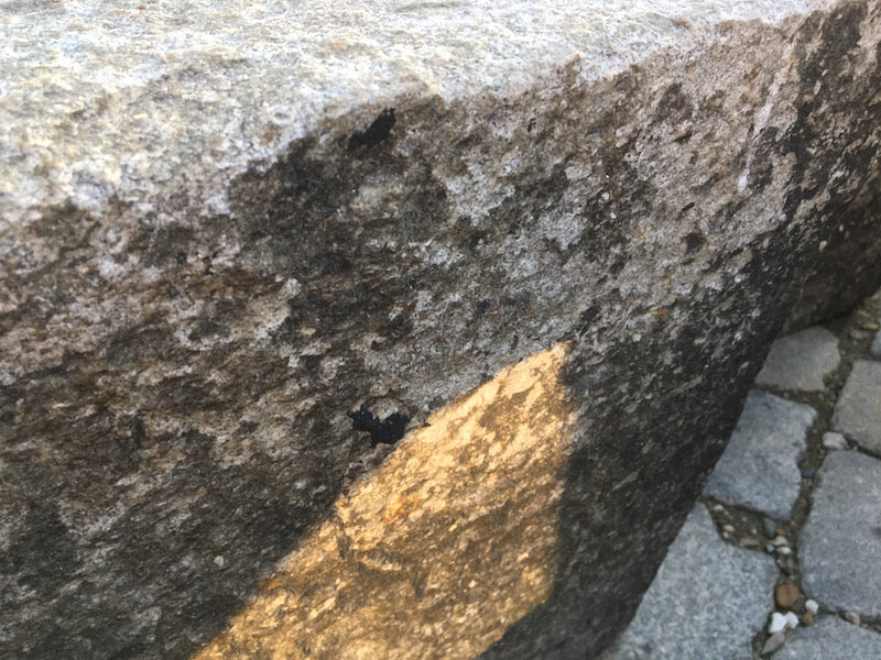 Granit Blumentopf Oberfläche