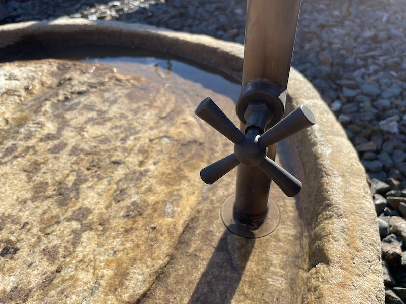 Brunnen Garten Stein