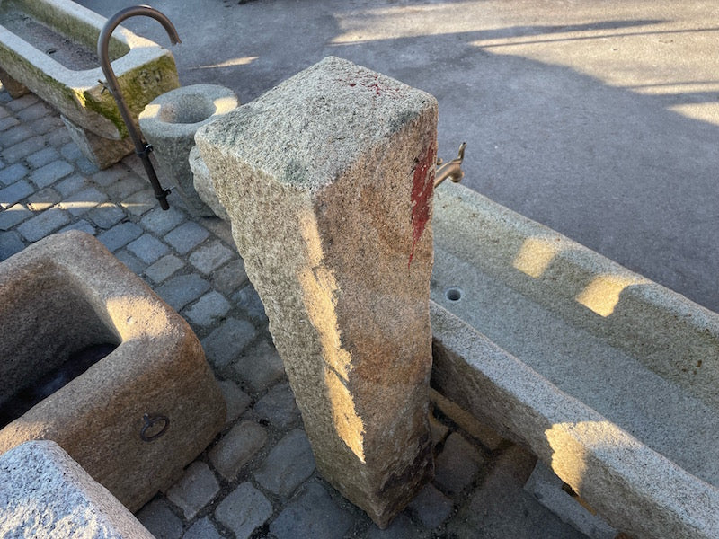 Steintrog rechteckig draufsicht