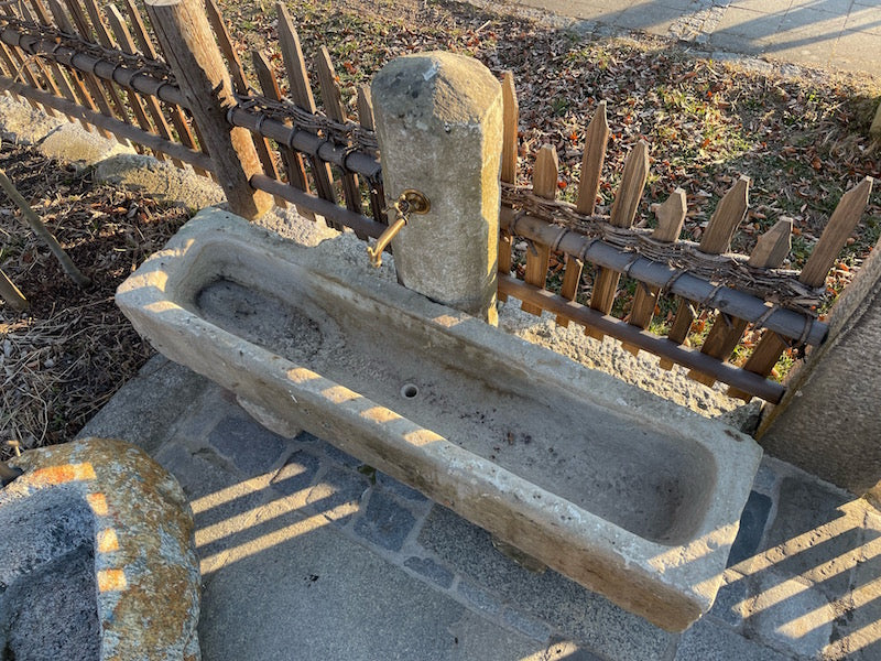 Wasserbrunnen Garten aus Granit