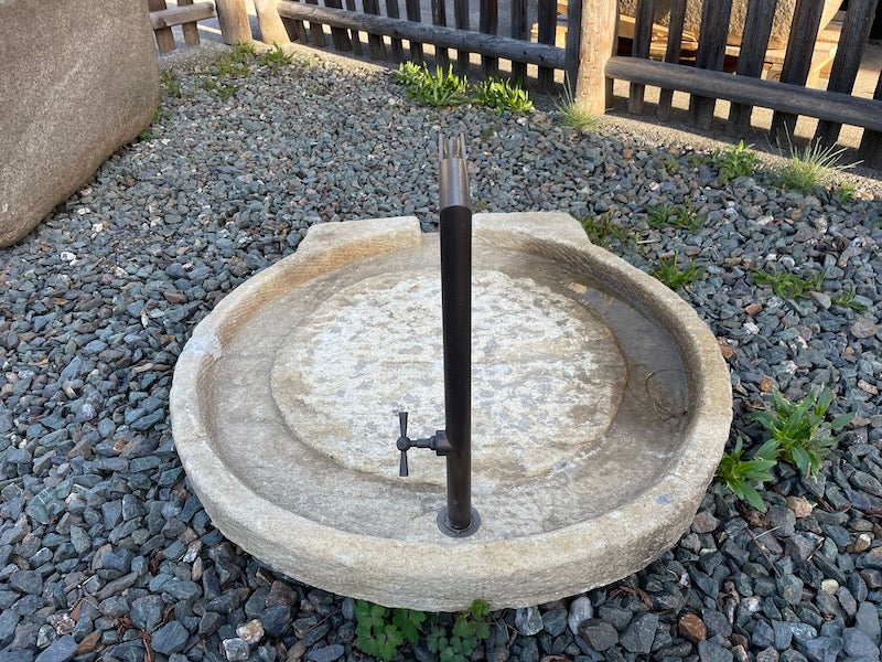 Deko Brunnen Garten Stein