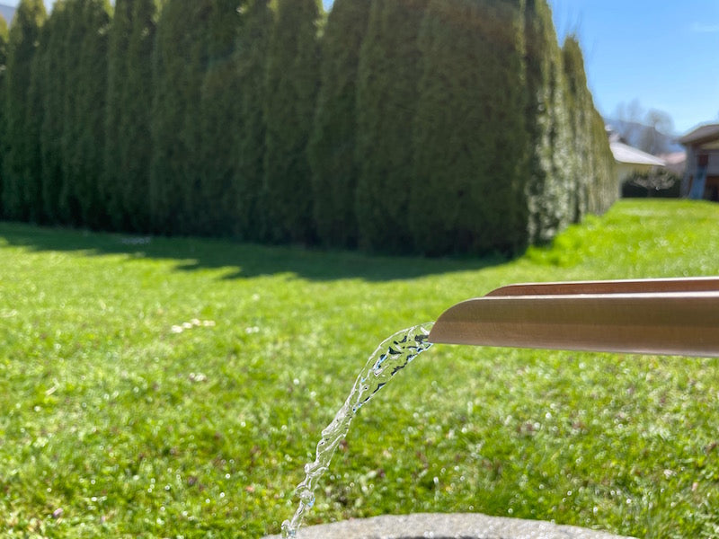 Brunnen Garten Stein