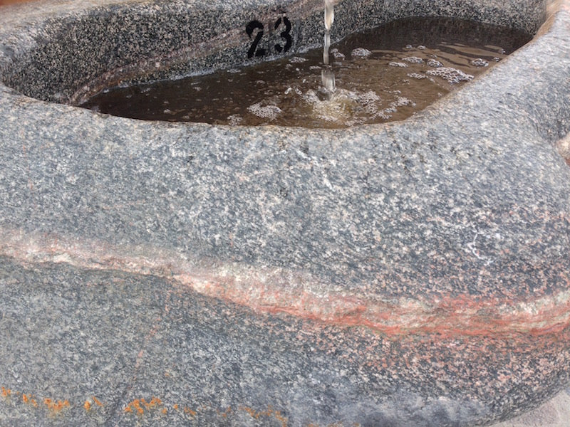 Naturstein Findling aus Diabas