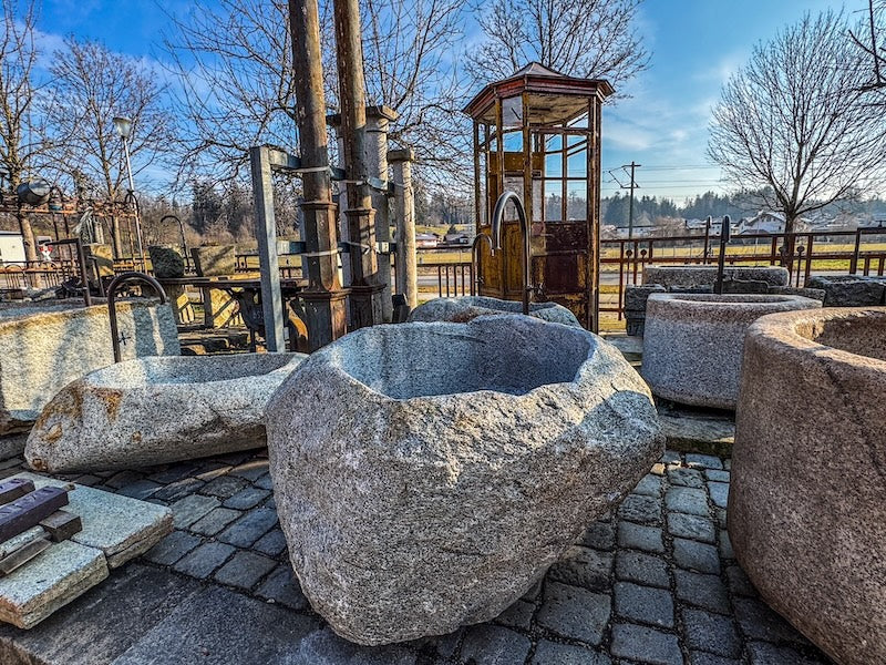 Findlingsbrunnen Österreich