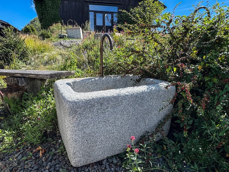 Granitbrunnen rechteckig