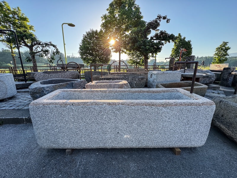 Granitbrunnen groß rechteckig