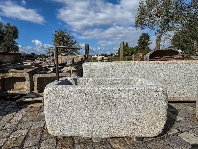 Gartenbrunnen Granit rechteck