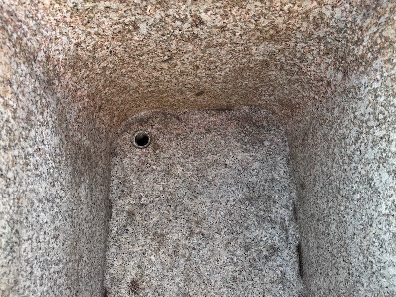 Grander Brunnen rechteckig Draufsicht