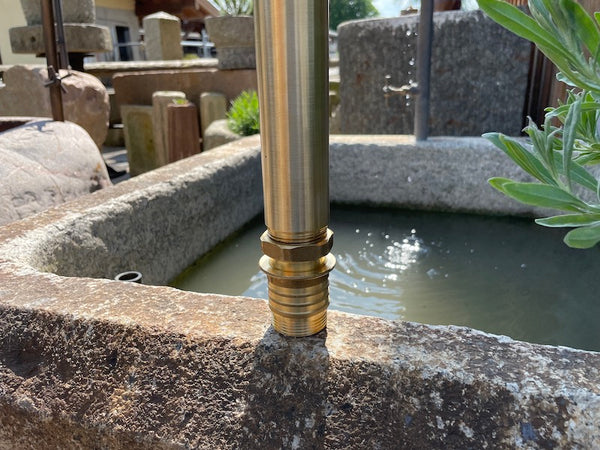 Messingrohr Wasserauslauf 1 1/4"