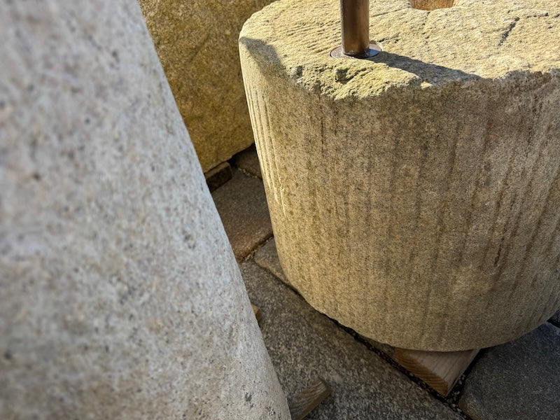 Wasserstelle Garten aus Granit