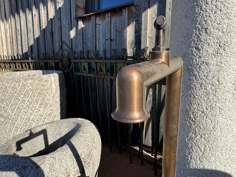 Wasserstelle Garten aus Granit