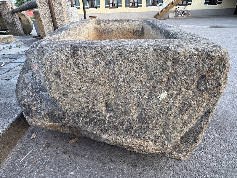 Historischer Brunnen Oberfläche