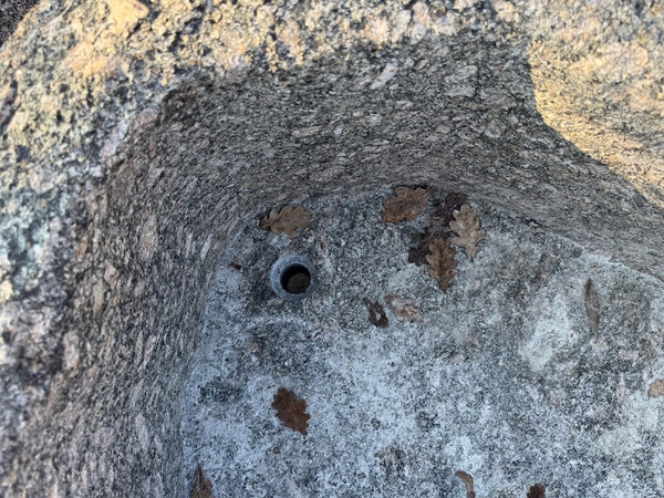 Gartenbrunnen aus Naturstein