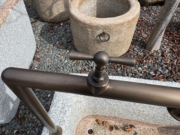 Granitbrunnen Kitzbühel Auslauf