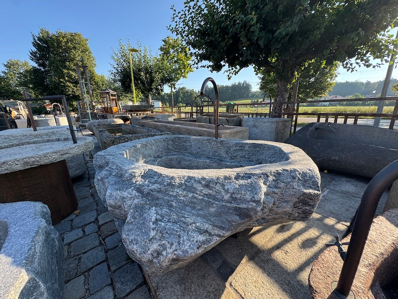 Findlingsbrunnen Oberbayern