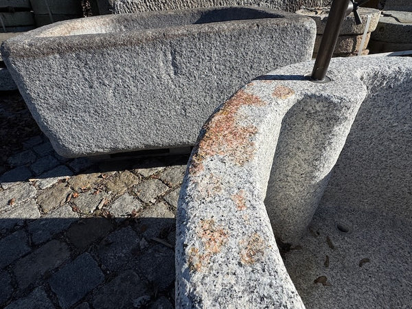 Granitbrunnen Südtirol Draufsicht