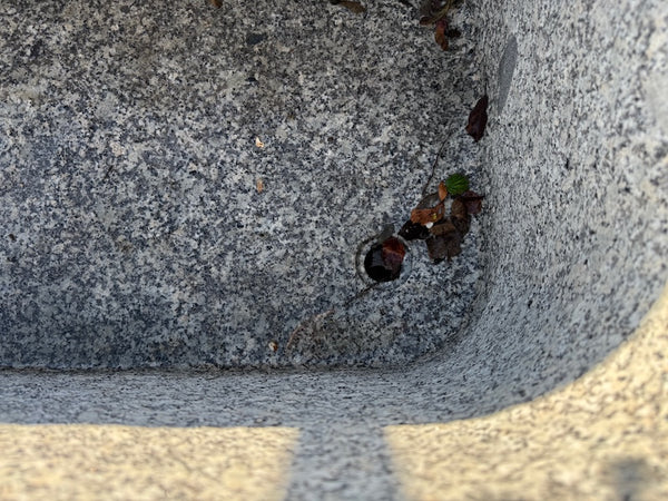 Granitbrunnen Rosenheim Draufsicht