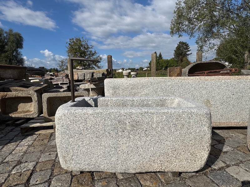 Gartenbrunnen Granit rechteckig