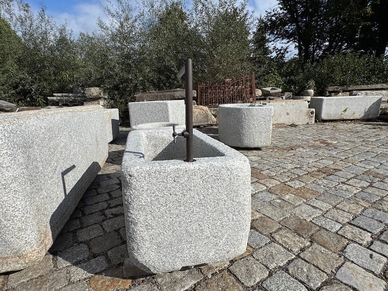 Gartenbrunnen Granit rechteckig