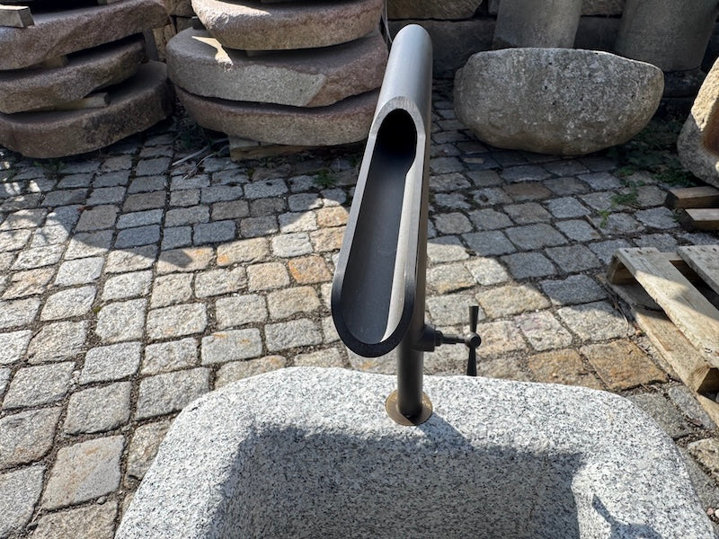 Gartenbrunnen Granit rechteckig