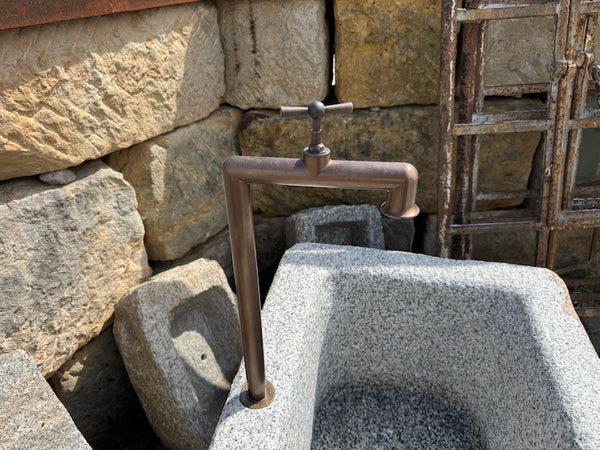 Gartenbrunnen Granit rechteckig