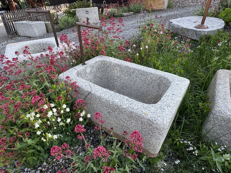 Natursteinbrunnen Granit