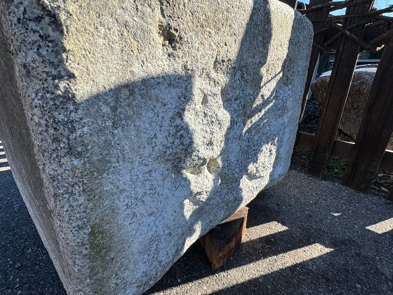 Granitbrunnen Garten quadratisch